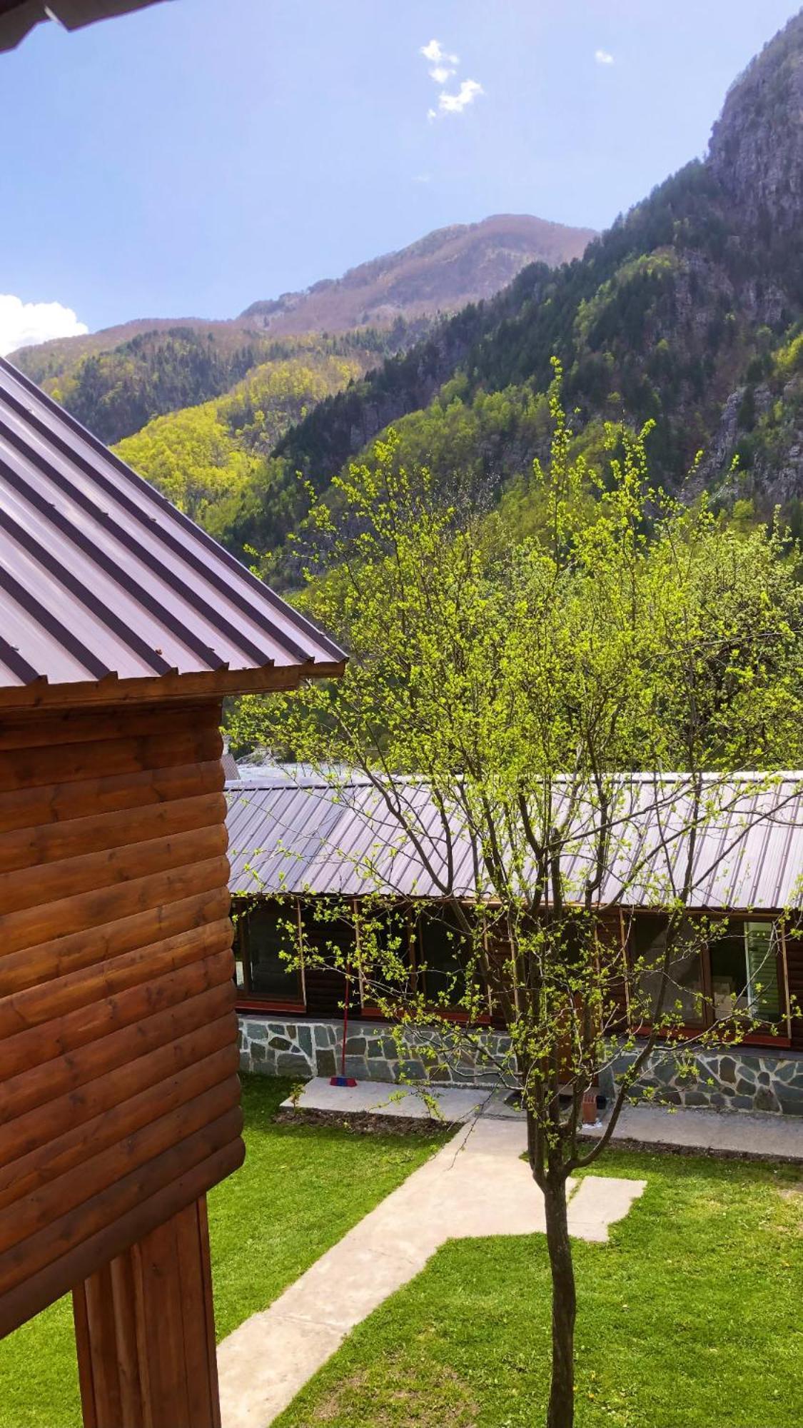 Bujtina Pllumi Theth Bed and Breakfast Eksteriør billede